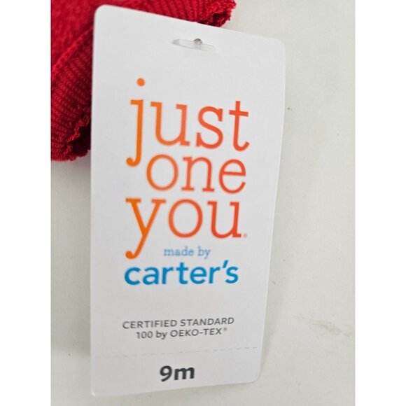 Carters Set of 2 Baby Girl Fleece Sleep Play Pajamas Size 9 Month Zipper Footie - Picture 8 of 10